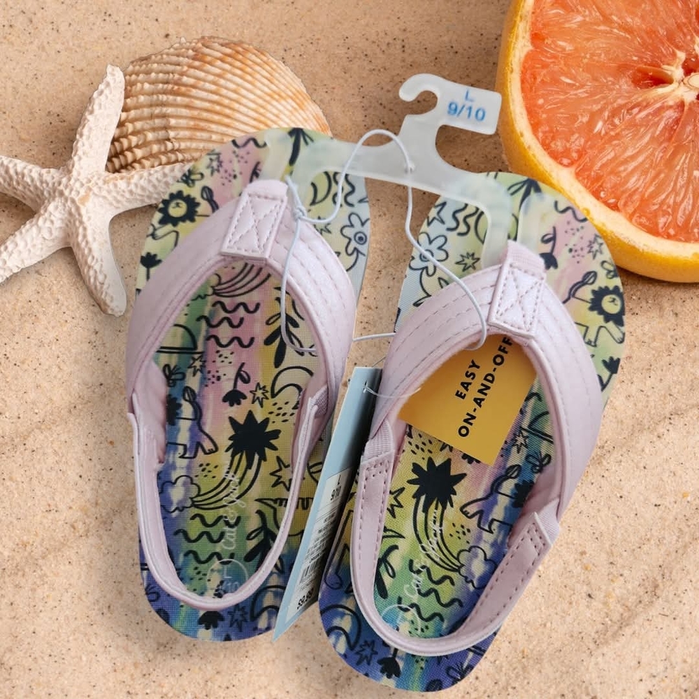 Colorful Kids Flip Flops